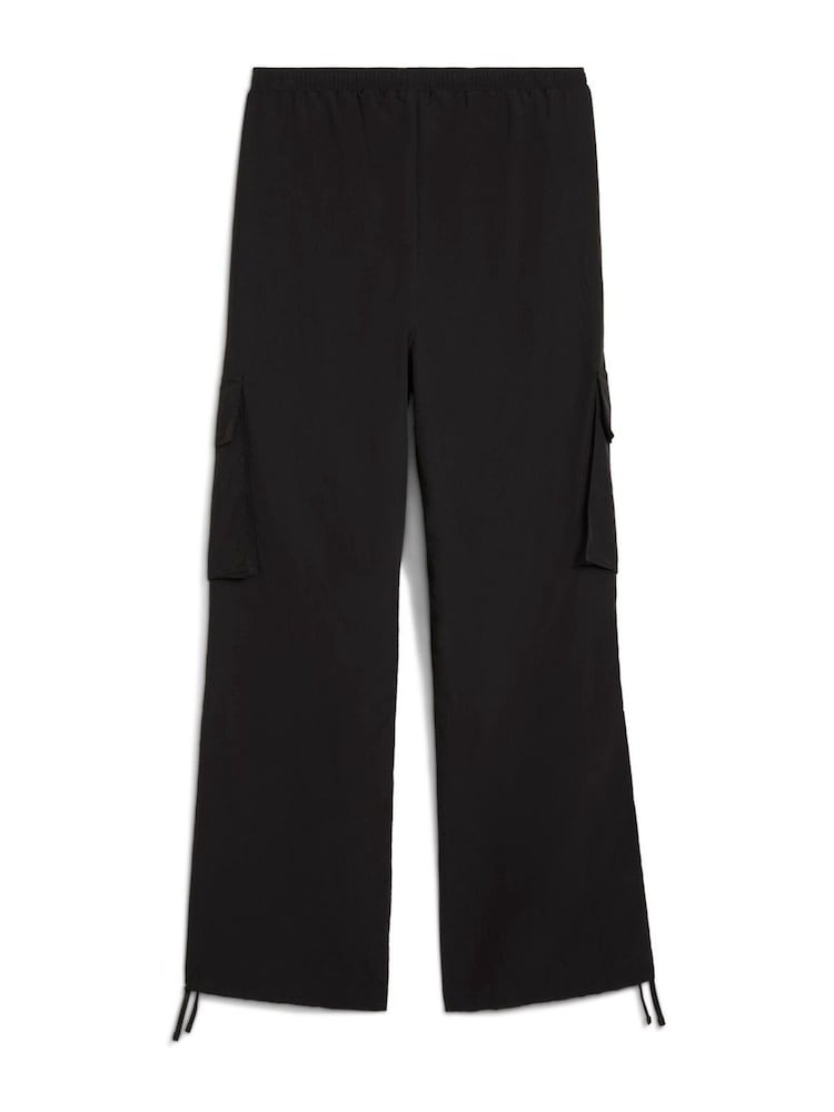 Puma Womens Wardrobe ESS Relaxed Woven Cargo Pants - Image 5 of 5