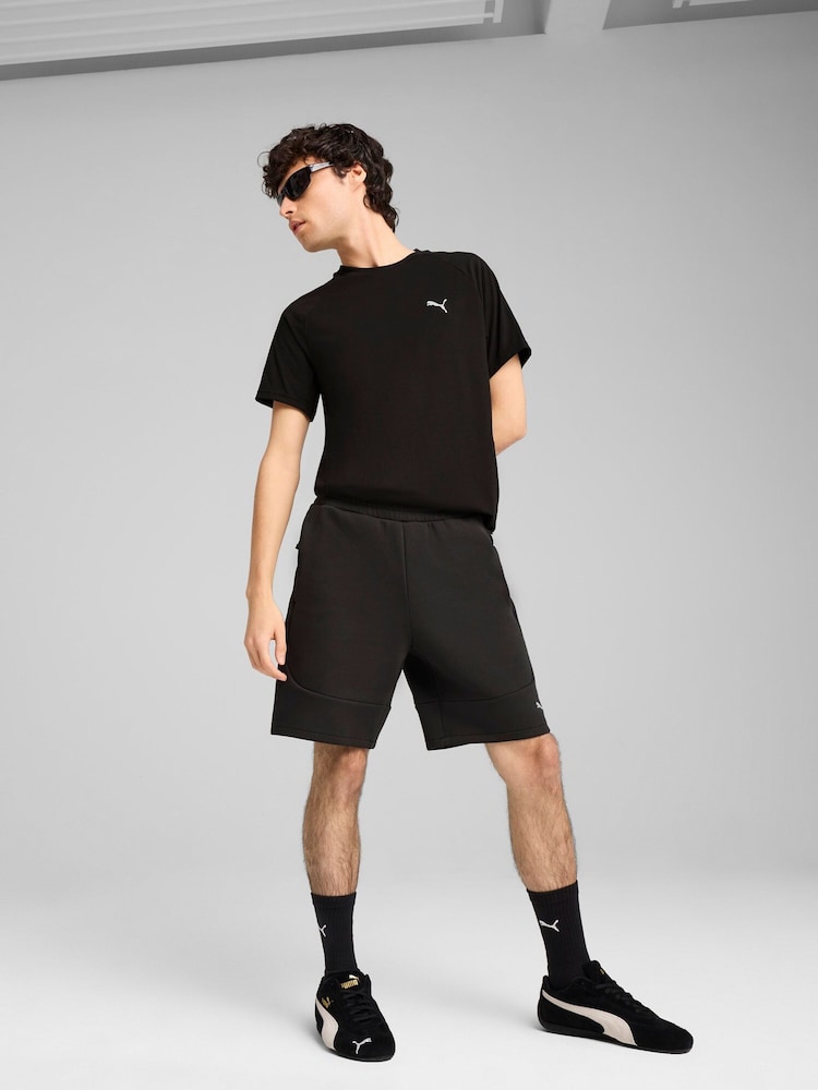 Puma Black Mens Evostripe 8" Shorts - Image 3 of 5