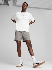 Puma White Mens WARDROBE ESS Boxy T-Shirt - Image 1 of 5