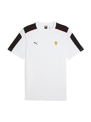 Weiß - Puma Mens Scuderia Ferrari Race MT7 T-Shirt - Bild 4 von 5