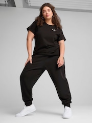 Puma Black Womens ESS Small No. 1 Logo T-Shirt - Image 1 of 5