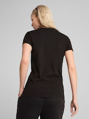 Puma Black Womens ESS Small No. 1 Logo T-Shirt - Image 2 of 5