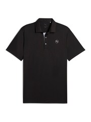 رمادي داكن مائل للأسود - Puma Mens Pure 2.0 Golf Polo Shirt - صورة 1 من 1