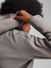 Puma Grey Mens Evostripe Full Zip Hoodie - Image 5 of 7