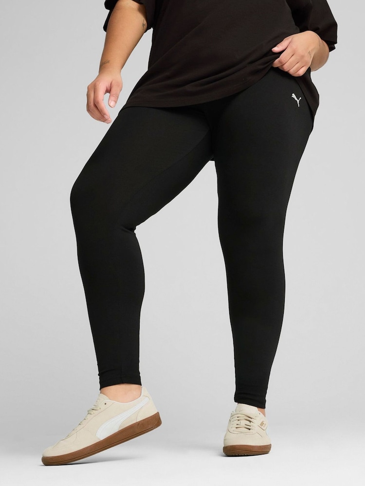 Puma Black Womens ESS High-Waist Leggings - Image 1 of 5