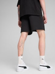 Puma Black Mens Wardrobe Essentials 7" Relaxed Shorts - Image 2 of 5