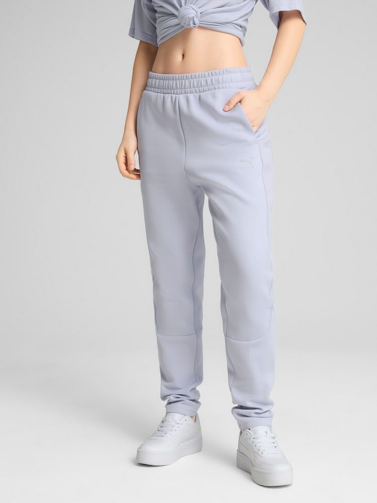 Puma Purple Womens Evostripe Joggers - Image 1 of 7