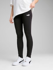 Puma Black Womens Essentials Small No. 1 Logo Leggings - Image 1 of 3