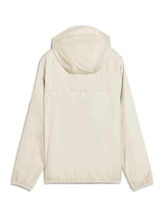 Puma White Womens Essentials Regular Windbreaker Jacket - Image 5 of 5