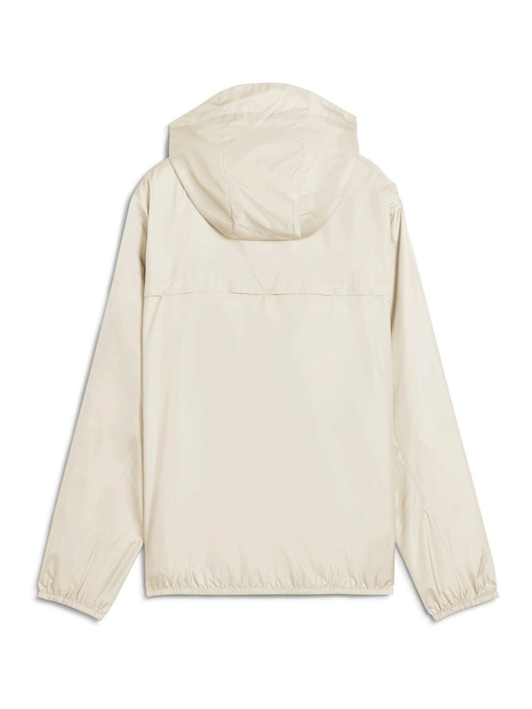 Puma White Womens Essentials Regular Windbreaker Jacket - Image 5 of 5