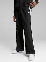 Puma Black Mens T7 Oversized Track Pants - Image 1 of 1