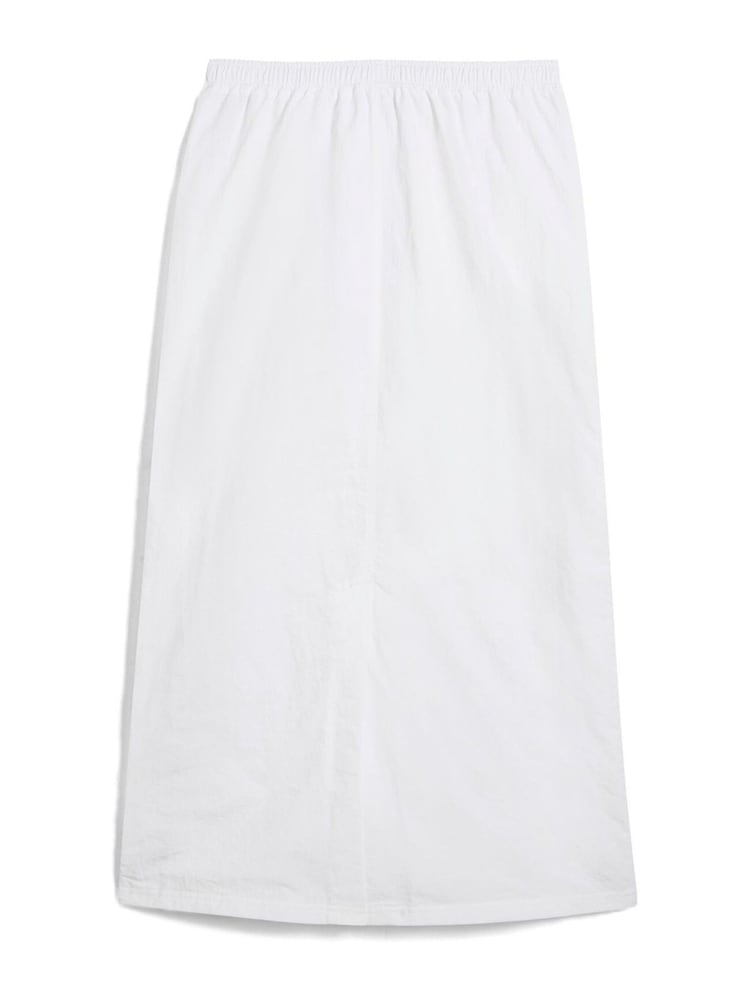 Puma White Womens Wardrobe Essentials Woven Maxi Skirt - Image 5 of 5
