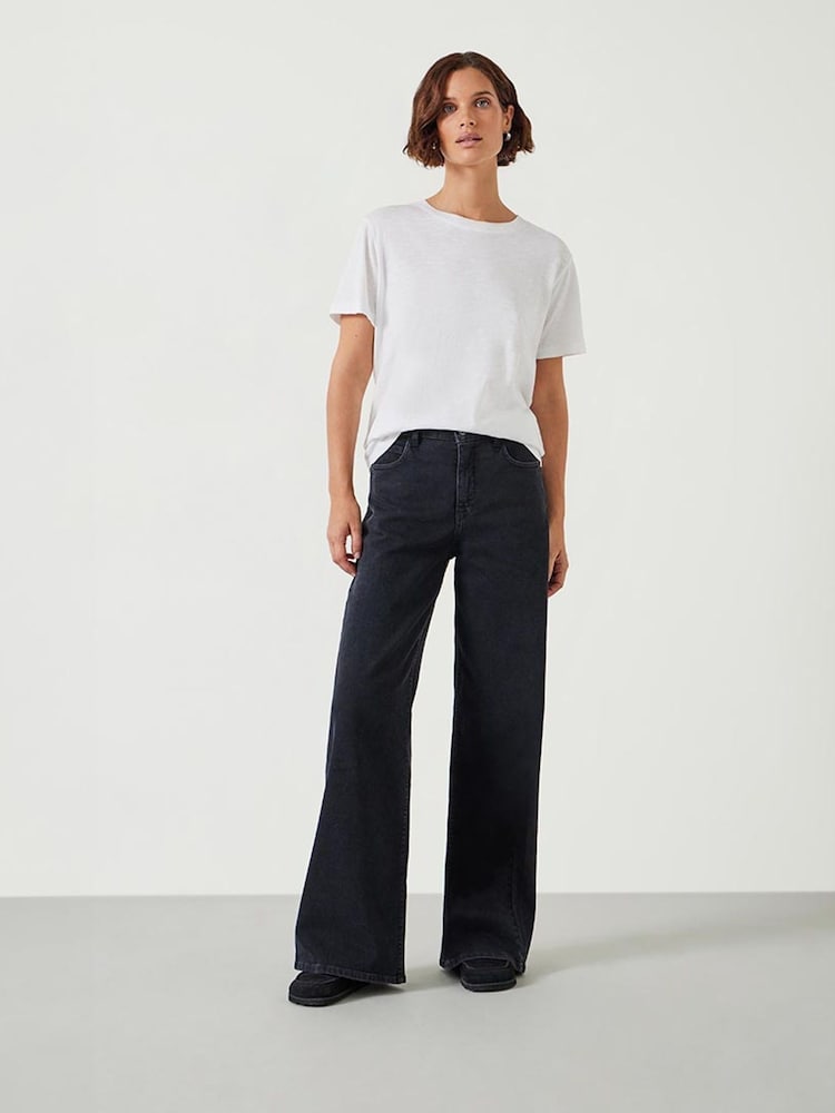 Calça jeans Hush Nessa perna larga - Imagem 1 de 5
