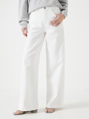 Hush White Nessa Wide Leg Jeans - Image 1 of 6