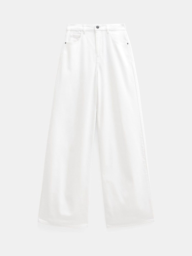 Blanco - Hush Nessa Wide Leg Jeans - Imagen 6 de 6 Blanco - Hush Nessa Wide Leg Jeans - Imagen 6 de 6