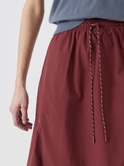 Hush Red Aya Pull On Midi Skirt - Image 4 of 5