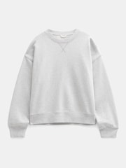 Hush Grey Back Detail 100% Cotton Sweatshirt - Image 6 of 6