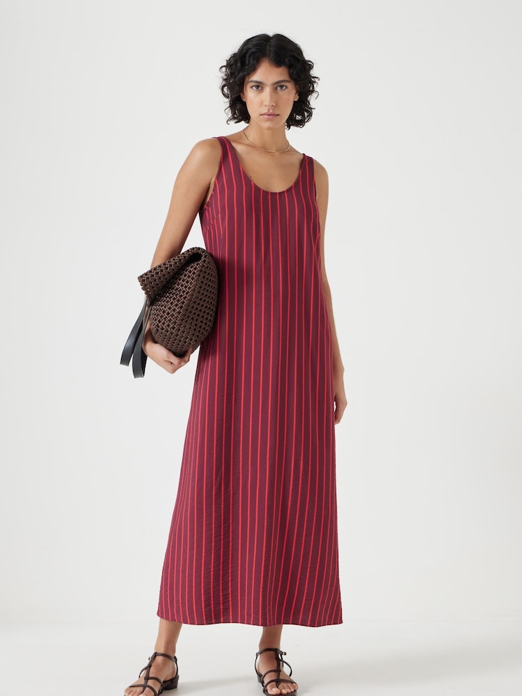 Hush Red Sophie Scoop Neck Maxi Dress - Image 1 of 5