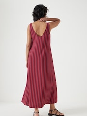 Hush Red Sophie Scoop Neck Maxi Dress - Image 3 of 5