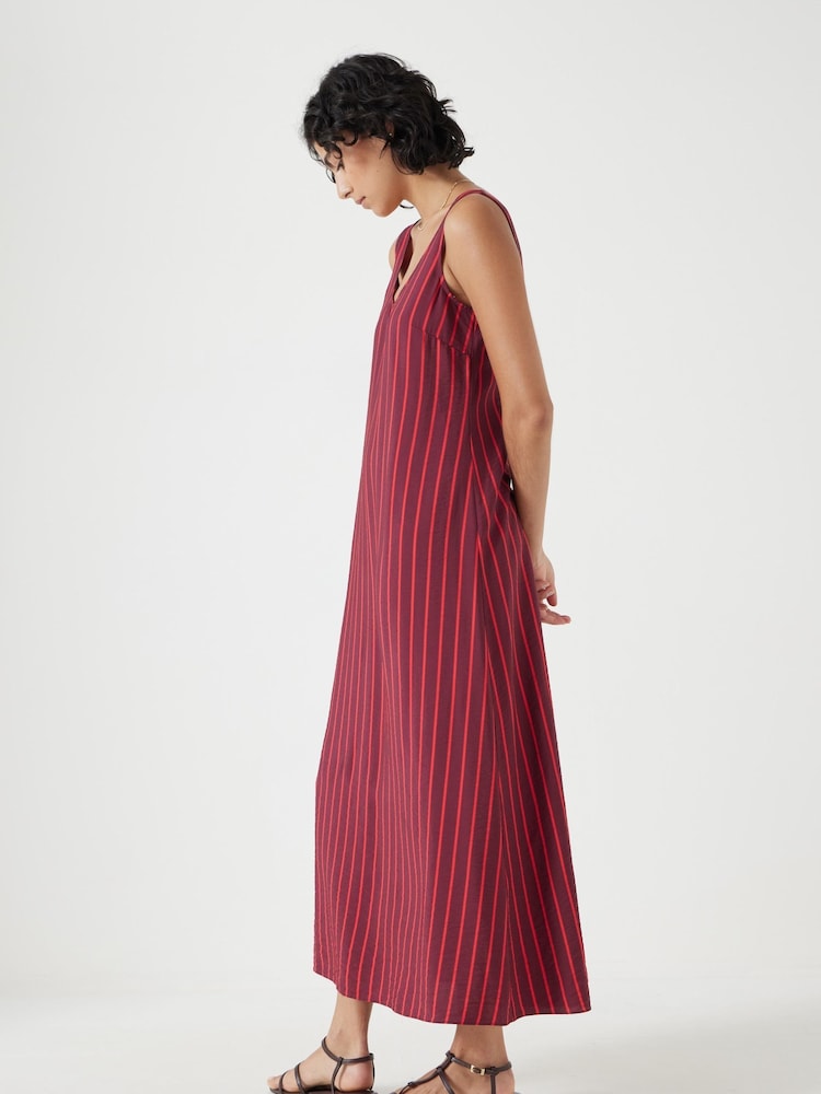 Hush Red Sophie Scoop Neck Maxi Dress - Image 4 of 5