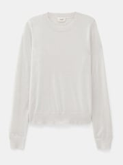 Hush Grey Fine Knit Wool Blend Jumper - Image 5 of 5