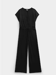 Hush Black Kendall Jersey 100% Cotton Jumpsuit - Image 5 of 5