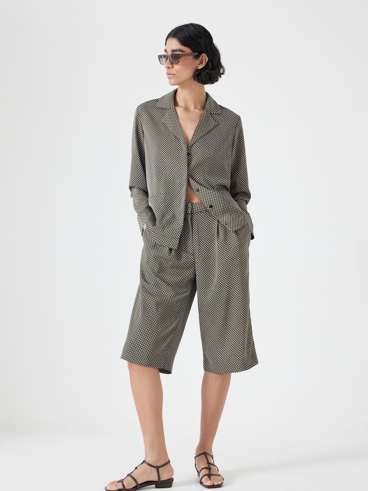 Hush Green Cuban Collar Long Sleeve Shirt - Image 2 of 5