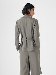 Hush Green Cuban Collar Long Sleeve Shirt - Image 3 of 5