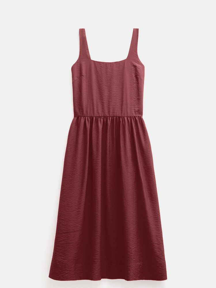 Hush Red Romi Sleeveless Midi Ballerina Dress - Image 5 of 5
