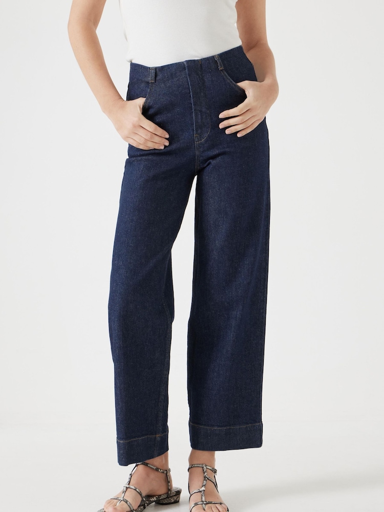 Hush Blue Marla Cropped Jeans - Image 1 of 5