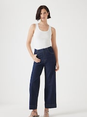 Hush Blue Marla Cropped Jeans - Image 2 of 5