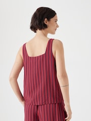 Hush Red Square Neckline Tank Top - Image 3 of 5
