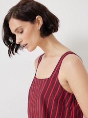 Hush Red Square Neckline Tank Top - Image 4 of 5