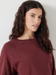 Morado claro - Hush Matilda 100% Cotton Raglan T-Shirt - Imagen 5 de 6
