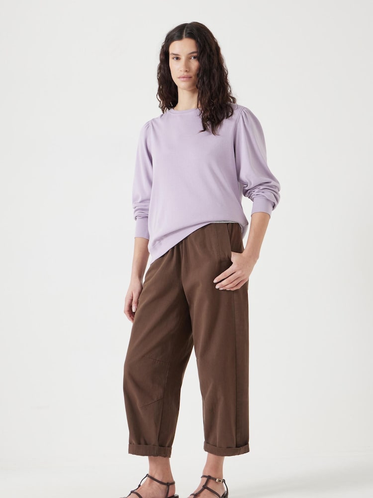 Violet - Hush Emily Manche bouffante 100% coton en jersey - Image 3 of 6