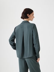 Hush Green Long Sleeve Relaxed Shirt - Image 3 of 6