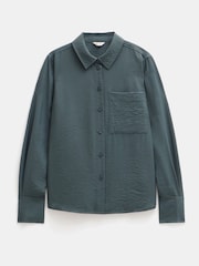 Hush Green Long Sleeve Relaxed Shirt - Image 6 of 6