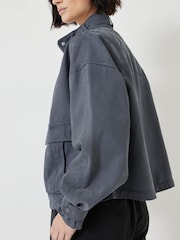 Hush Grey Melinda Utility Jacket - Image 4 of 6