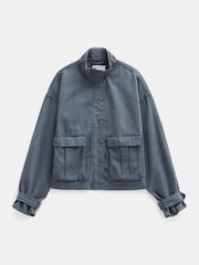 Hush Grey Melinda Utility Jacket - Image 6 of 6