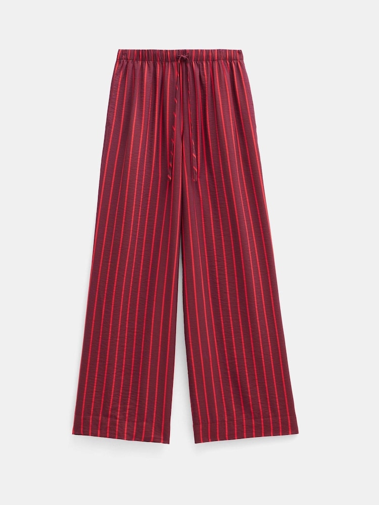 Hush Red Petunia Printed Trousers - Image 6 of 6