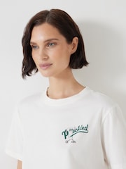 Hush Cream Pickled Graphic 100% Cotton T-Shirt - Image 5 of 6