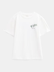 Hush Cream Pickled Graphic 100% Cotton T-Shirt - Image 6 of 6