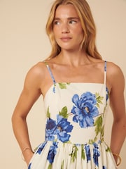 Nobodys Child White Alettie Blooms Madeline Midaxi Dress - Image 3 of 5