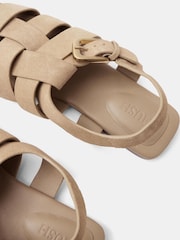 Hush Natural Leather Caged Fisherman Sandals - Image 5 of 5