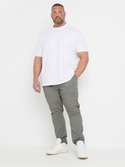 BadRhino Big & Tall Grey Chino Trousers - Image 2 of 7