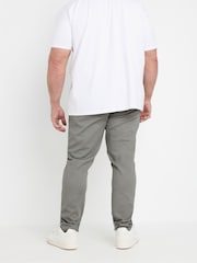 BadRhino Big & Tall Grey Chino Trousers - Image 3 of 7