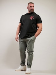 BadRhino Big & Tall Grey Chino Trousers - Image 5 of 7