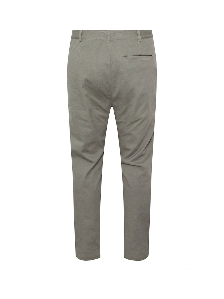 BadRhino Big & Tall Grey Chino Trousers - Image 7 of 7