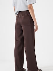 Hush Brown Harrison Pintuck Joggers - Image 3 of 5