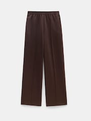 Hush Brown Harrison Pintuck Joggers - Image 5 of 5
